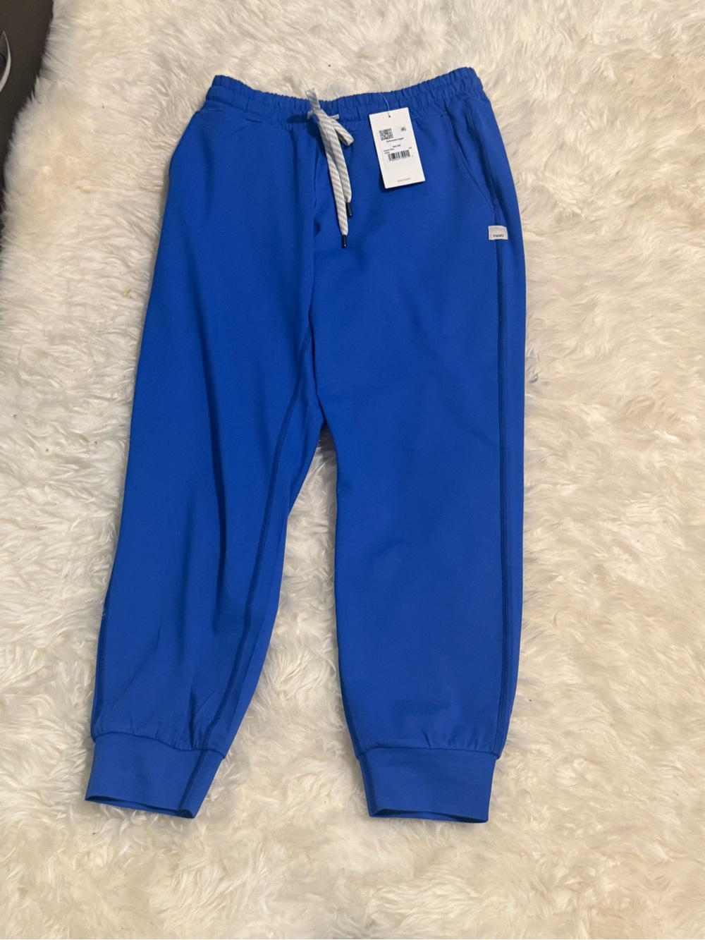 NWT Vuori limited edition electric blue jogger